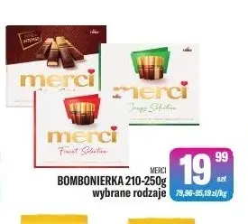 Bombonierka Merci promocja w Tomi Markt