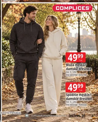 Bluza damska dresowa Complices promocja w Leclerc