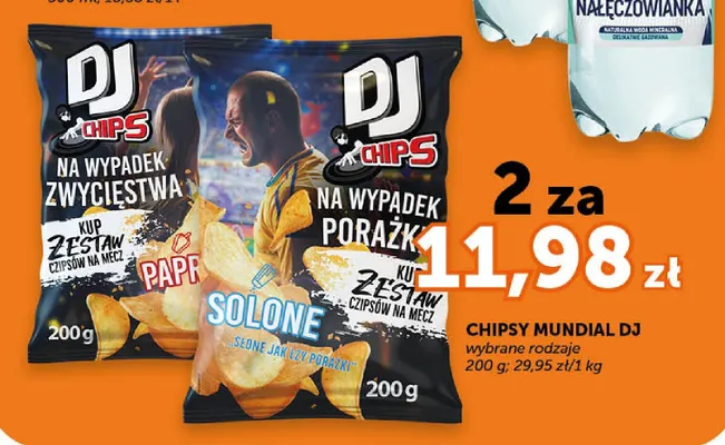 Chipsy Mundial DJ solone promocja w Euro Sklep