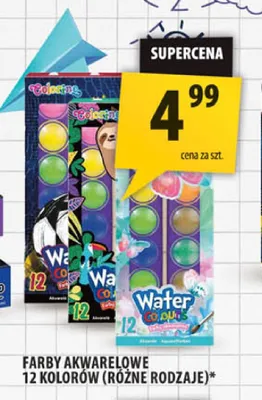 Farby akwarelowe Colorino 12 kolorów promocja w Arhelan