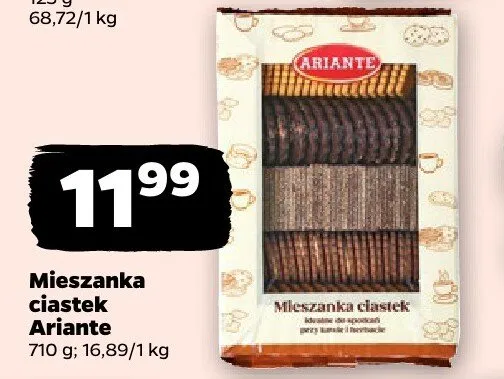 Mieszanka ciastek promocja w Netto