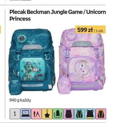Plecak Beckman Jungle Game promocja w Empik