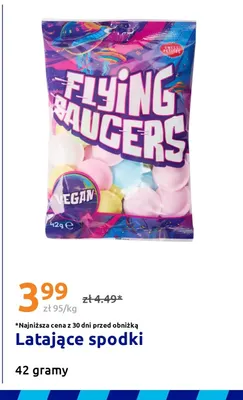 Cukierki Sweet Petites Latające spodki Flying Saucers promocja w Action