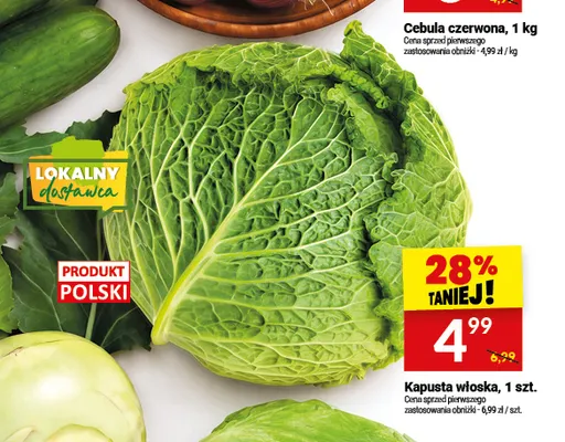 Kapusta włoska promocja w Twój Market