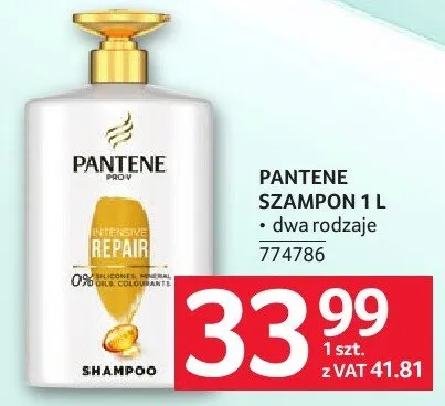 Szampon Pantene 1 l promocja w Selgros