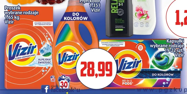 Proszek do prania Vizir promocja w Kupiec