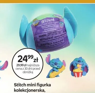 Stitch mini figurka kolekcjonerska promocja w Empik