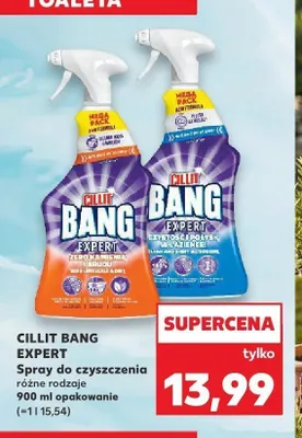 Spray do czyszczenia Cillit Bang Expert Zero Kamienia i Brudu promocja w Kaufland
