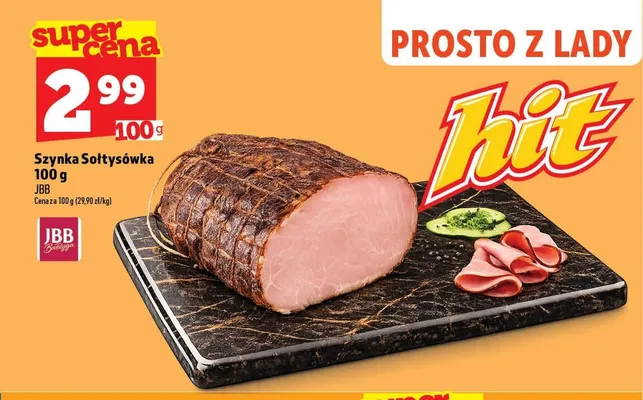 Szynka Sołtysówka JBB promocja w TOPAZ
