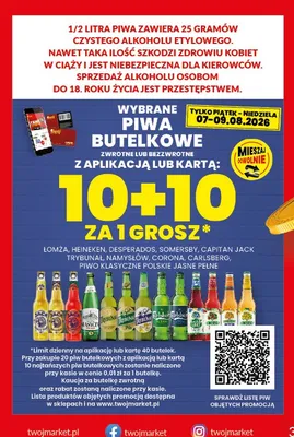 Piwo Łomża promocja w Twój Market