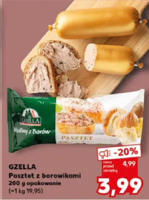 Pasztet z borowikami promocja w Kaufland