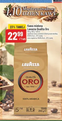 Kawa mielona Lavazza Qualita Oro promocja w POLOmarket
