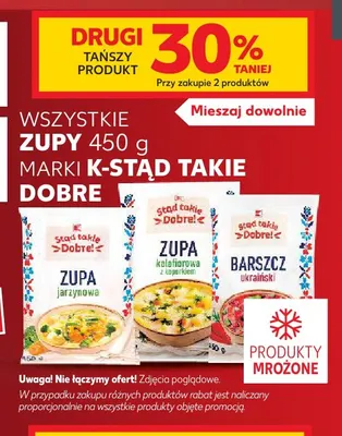 Zupy 450 g marki K-Stąd takie Dobre! promocja w Kaufland