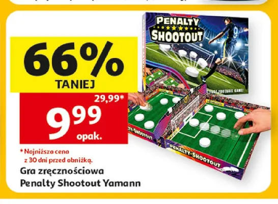 Gra zręcznościowa Penalty Shootout Yamann promocja w Auchan
