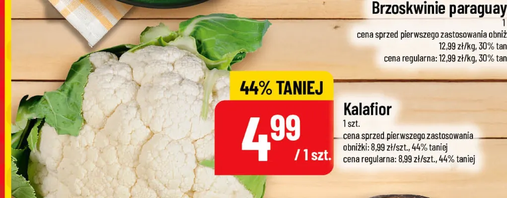 Kalafior promocja w POLOmarket