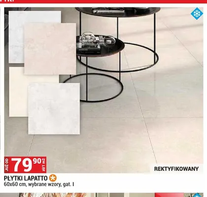 Płytki Lapatto 60x60 cm promocja w Merkury Market