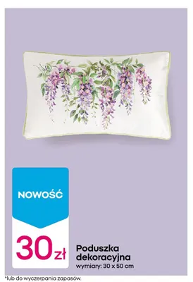 Poduszka dekoracyjna promocja w Pepco