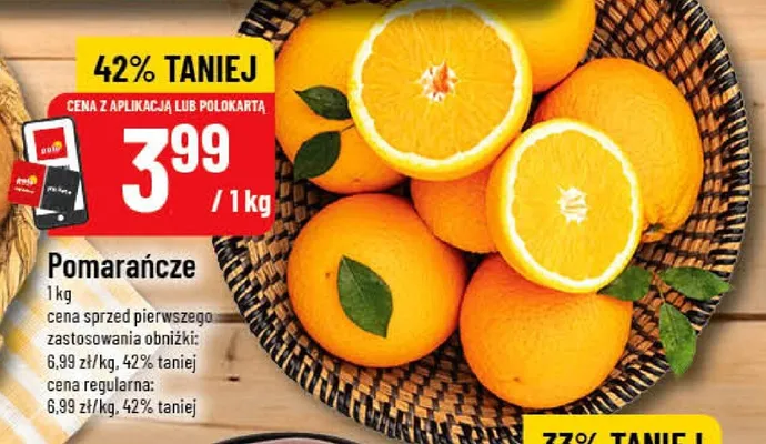 Pomarańcze promocja w POLOmarket