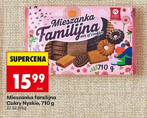Mieszanka familijna Cukry Nyskie promocja w Biedronka