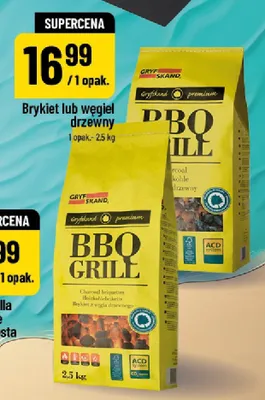 Węgiel drzewny Gryfskand promocja w POLOmarket