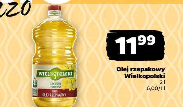 Olej rzepakowy promocja w Netto