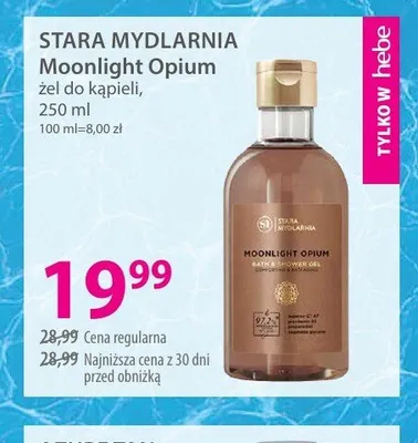 Żel do kąpieli STARA MYDLARNIA Moonlight Opium promocja w Hebe