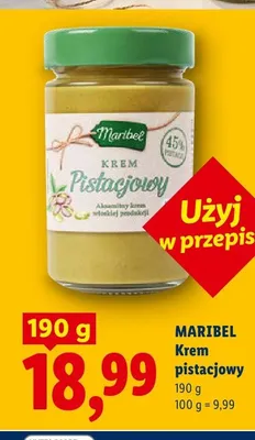 Krem pistacjowy Maribel promocja w Lidl