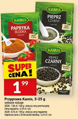 Przyprawa wybrane rodzaje promocja w Twój Market