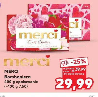Bomboniera Finest Selection promocja w Kaufland