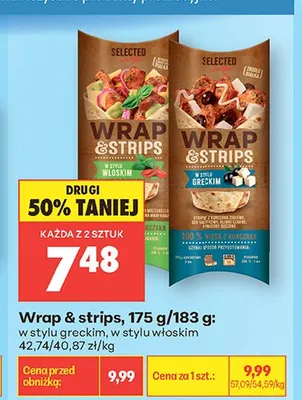 Wrap & strips promocja w Biedronka