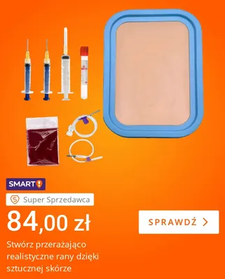 Sztuczna skóra promocja w Allegro