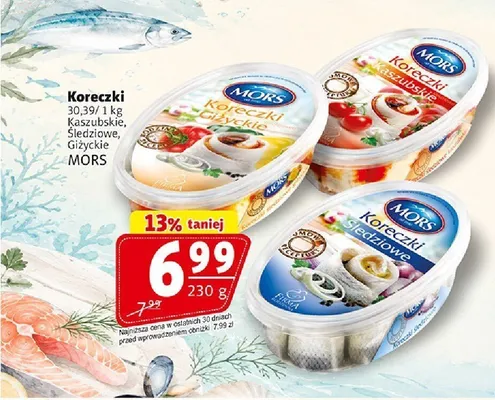 Koreczki śledziowe Mors promocja w Prim Market