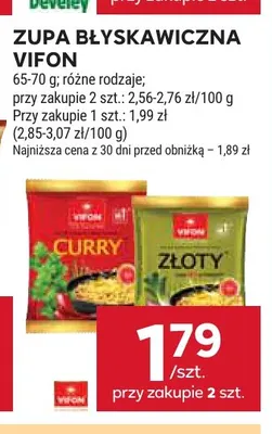 Zupa błyskawiczna Vifon promocja w Stokrotka