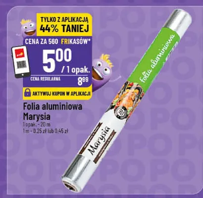 Folia aluminiowa promocja w POLOmarket