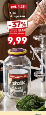 Słoik do ogórków FLORINA 4,25 l promocja w Kaufland