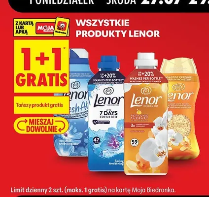 Płyn do płukania tkanin Lenor Spring Awakening promocja w Biedronka