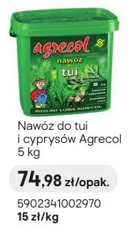 Nawóz do tui i cyprysów promocja w Castorama