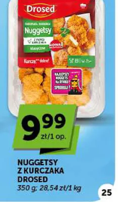 Nuggetsy z kurczaka Drosed promocja w ABC