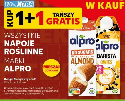 Napój owsiany Alpro Barista Owies promocja w Kaufland