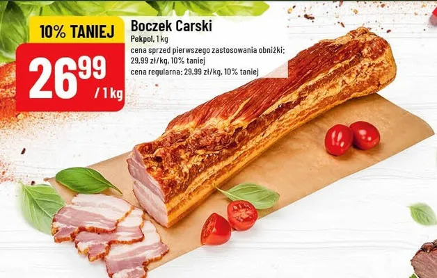 Boczek Carski promocja w POLOmarket