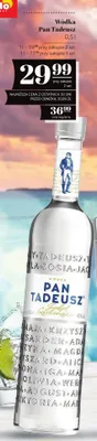 Wódka Pan Tadeusz promocja w POLOmarket