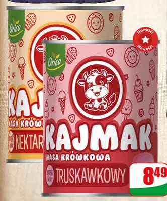 Kajmak masa krówkowa Orico promocja w Dino