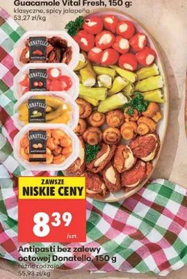 Antipasti bez zalewy octowej Donatello promocja w Biedronka