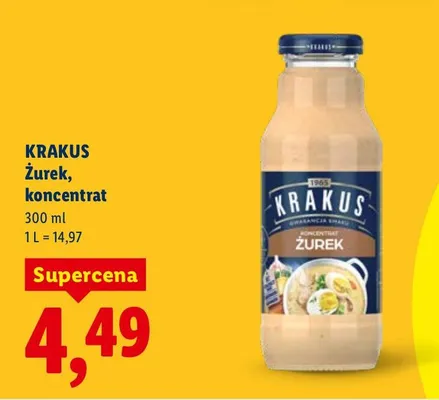 Żurek koncentrat promocja w Lidl