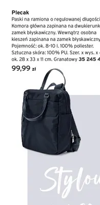 Plecak promocja w Tchibo