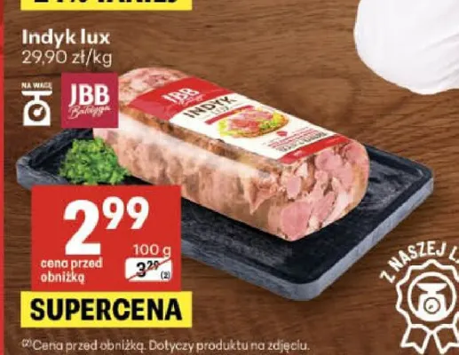 Indyk lux promocja w Delikatesy Centrum