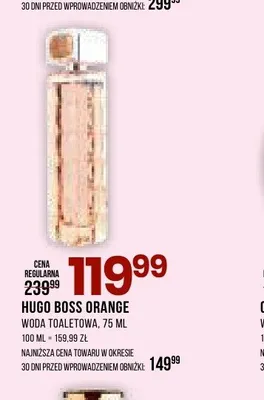 Woda toaletowa Hugo Boss Orange promocja w Drogerie Natura