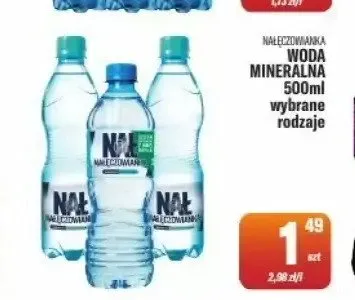 Woda mineralna Nałęczowianka promocja w Tomi Markt