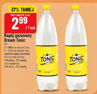 Napój gazowany Dream Tonic promocja w POLOmarket