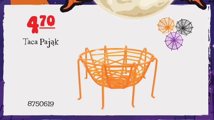 Taca Pająk promocja w MR. DIY